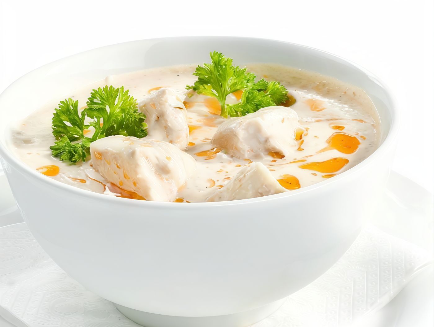 Cream Soup With Chicken
