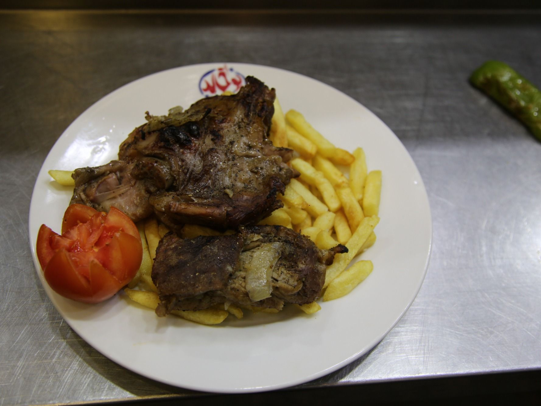 Lamb Shank With Potatoes