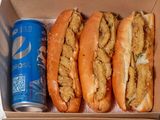 12 Fried Sandwiches And 1 Pepsi Liter Offer
