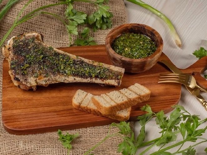 Bone Marrow With Herbs