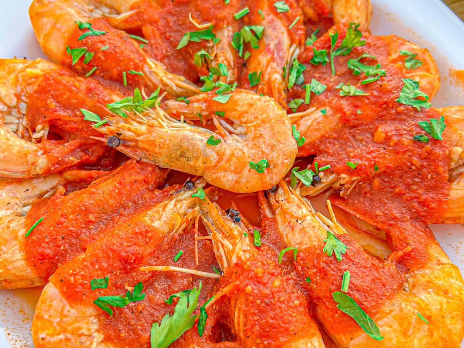 Pasta Shrimp Red Sauce