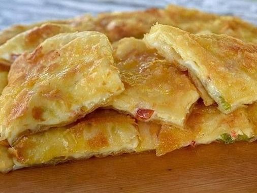 Chicken Pastrami Kiri Pie