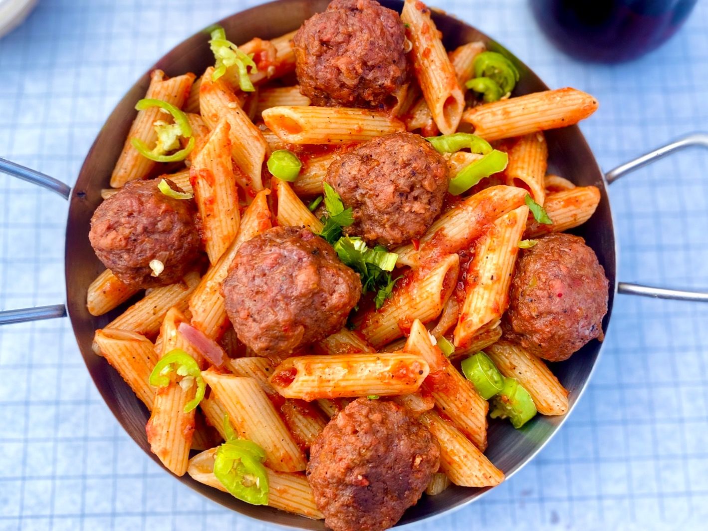 Red sauce pasta