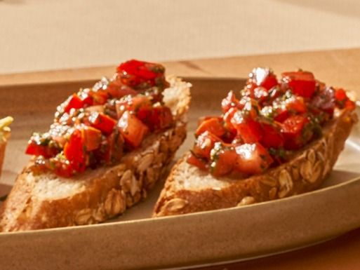Bruschetta With Tomato And Garlic
