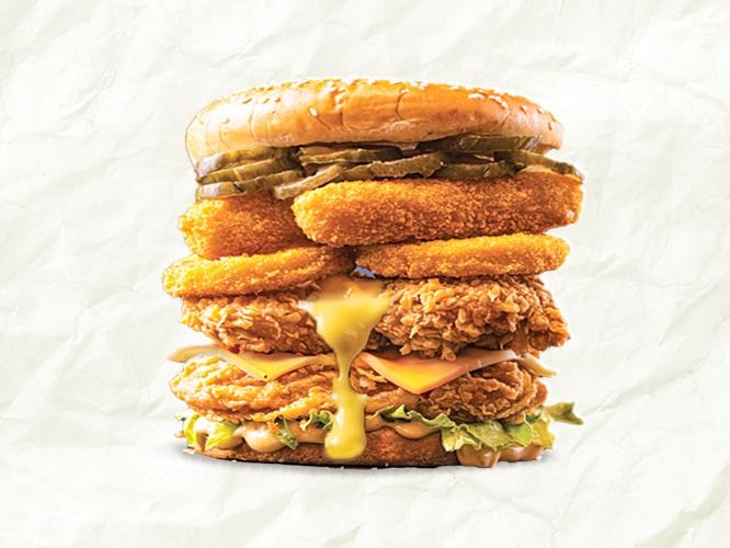 Golden Star Chicken sandwich original