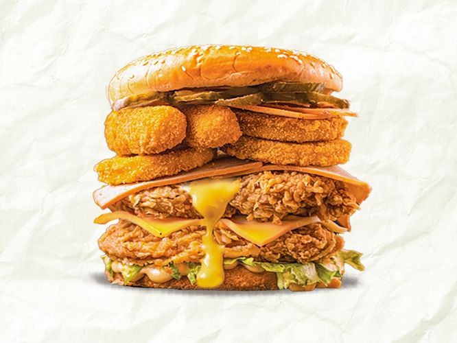 SO BUZZING Chicken Chicken sandwich original