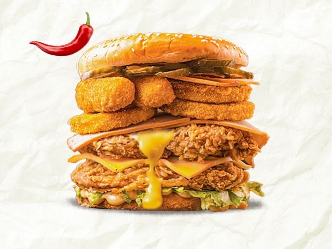 SO BUZZING Chicken Chicken sandwich spicy