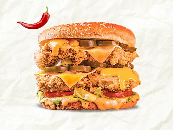 Hot and Spicy Chicken sandwich