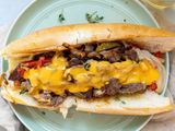 Cheese Beef Burger Sandwich