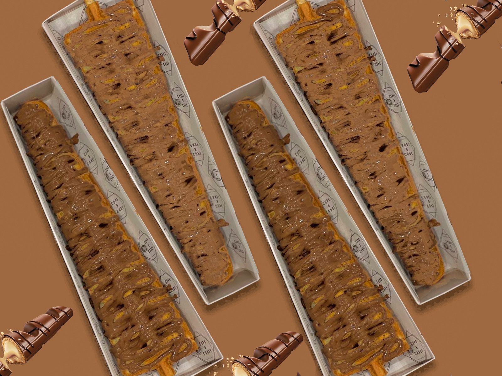 Fluffy Crisp Kinder Bueno Chocolate