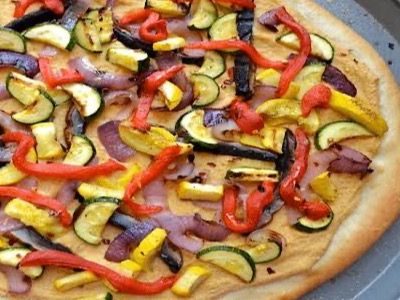 Fasting Tuna Pizza