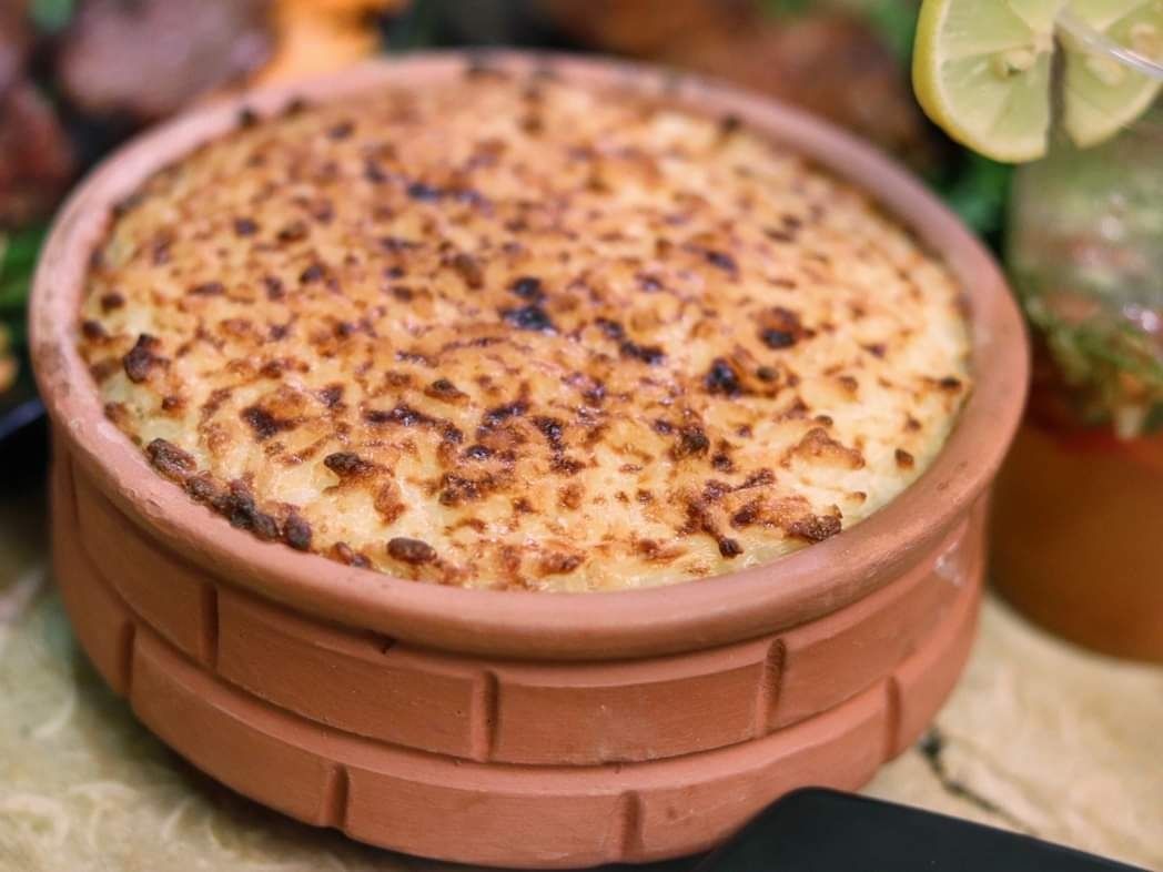 Oven Baked Rice With Chicken Casserole