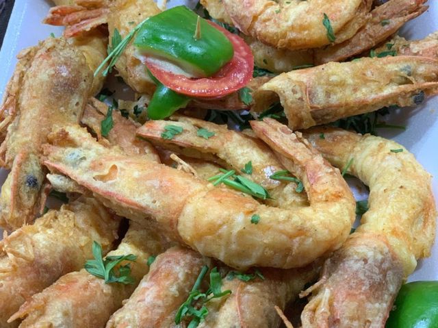 Large Shrimp Meal 6 Sticks Of Shrimp
