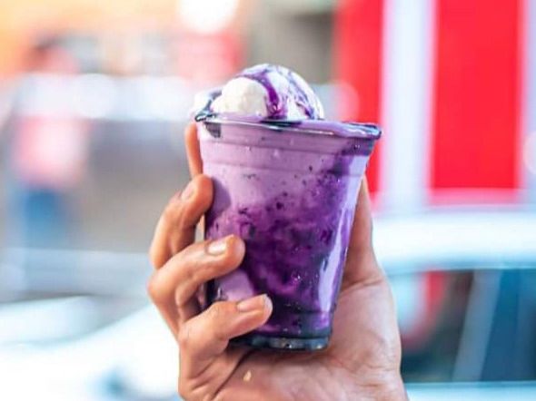 Blueberry Milkshake