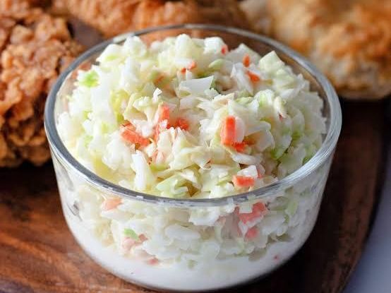 Fresh Coleslaw Salad
