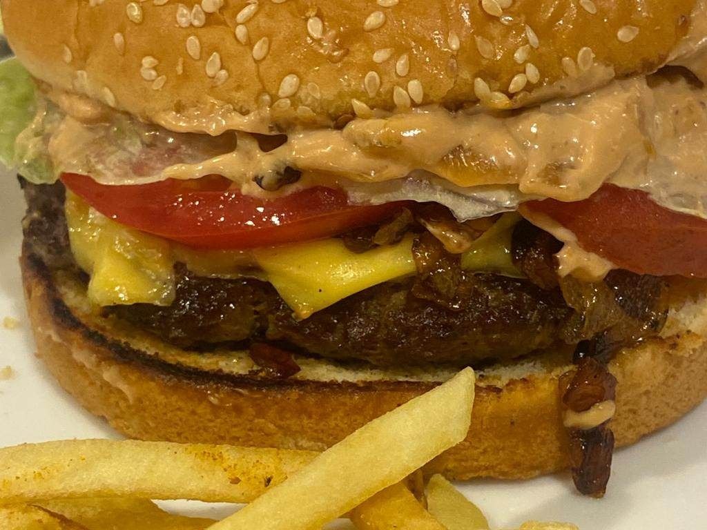 All American Burger Sandwich