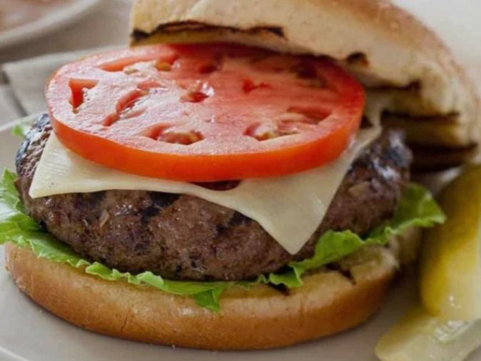 Classic Cheese Burger Sandwich