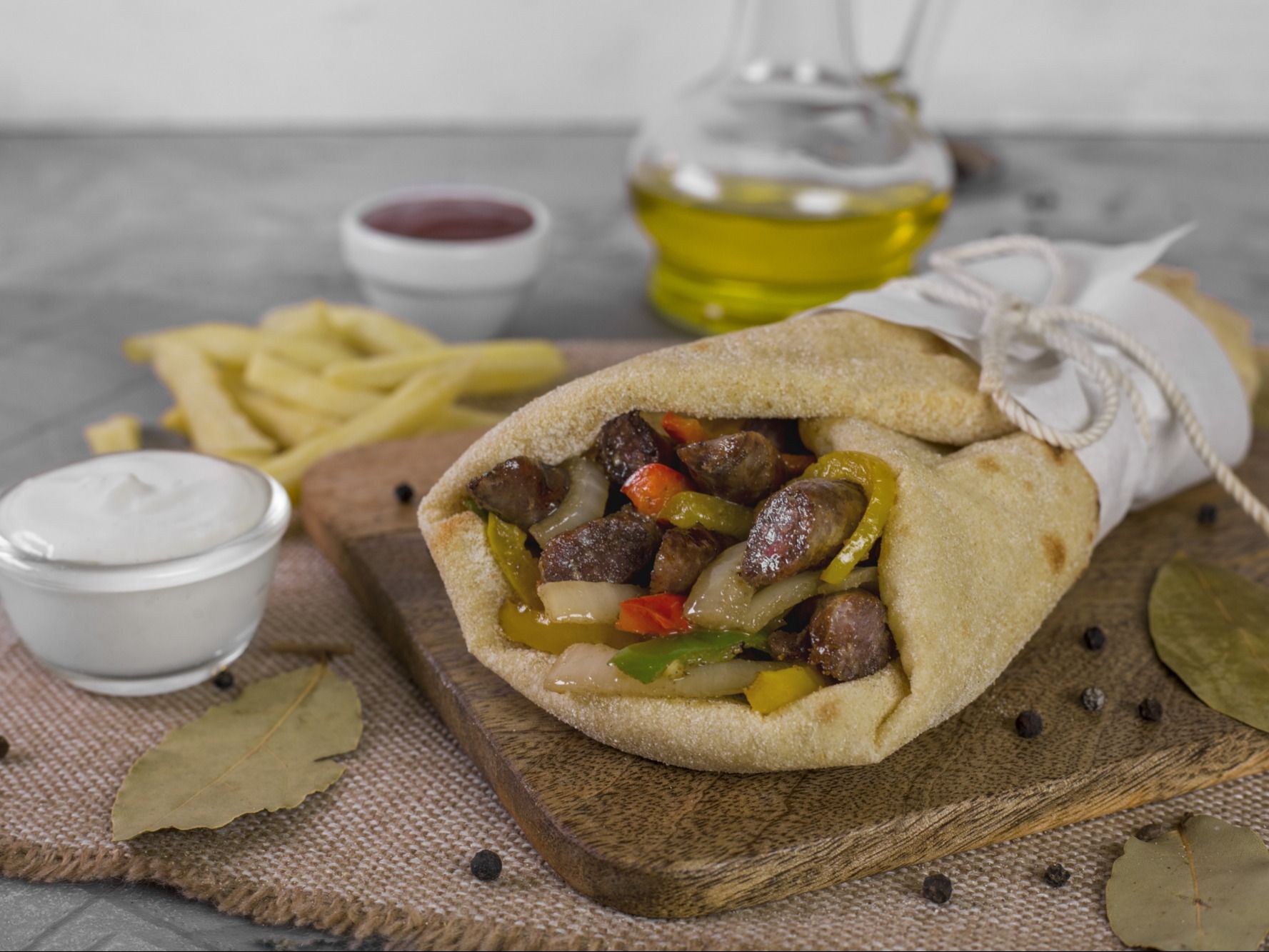 Alexandrian Sausage Sandwich