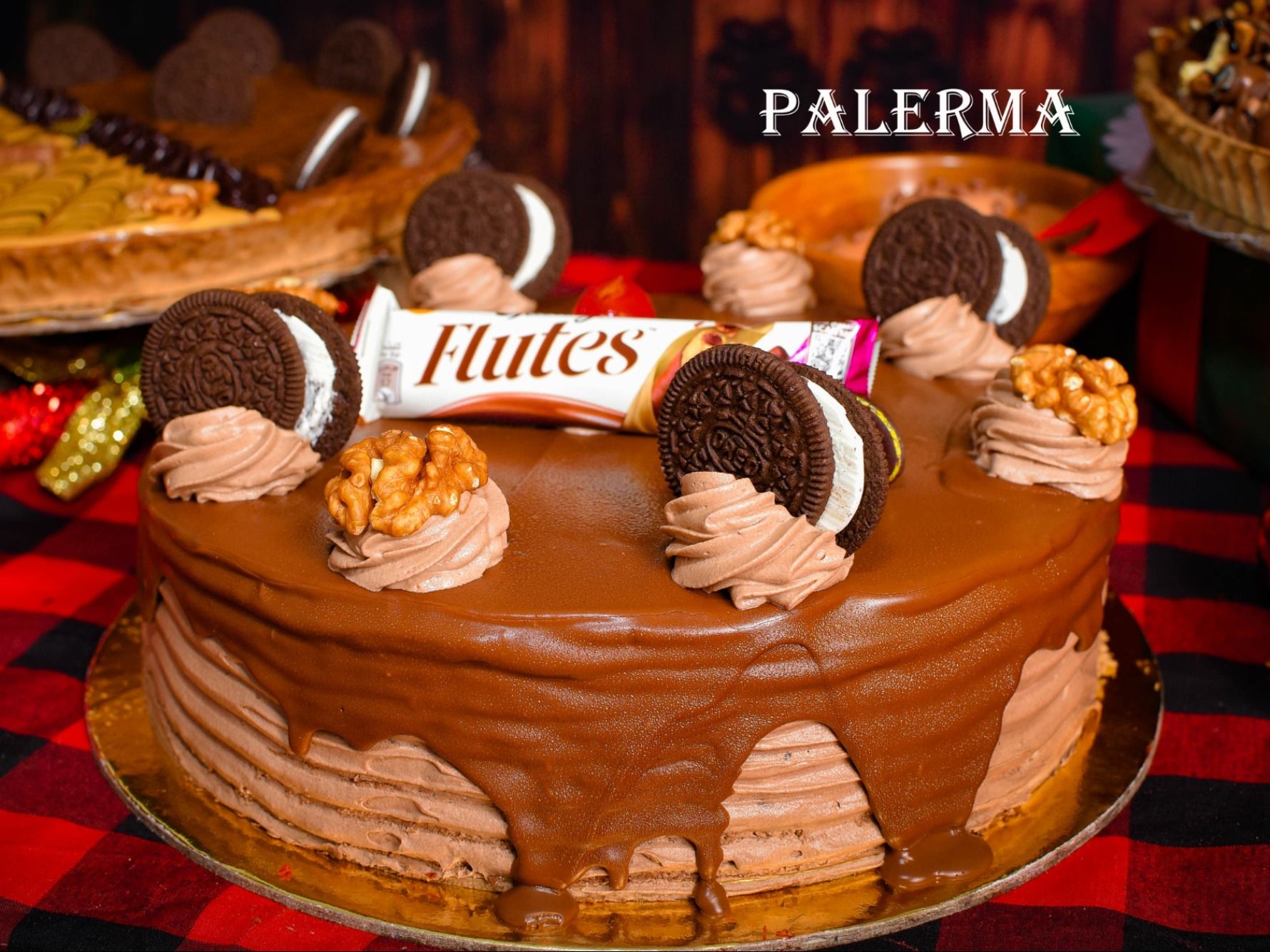 Chocolate Flutes Torte 25 Cm