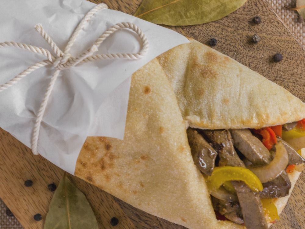 Alexandrian liver sandwich