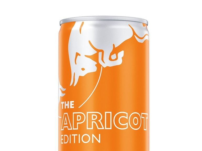 Red Bull Apricot And Strawberry Orange Edition