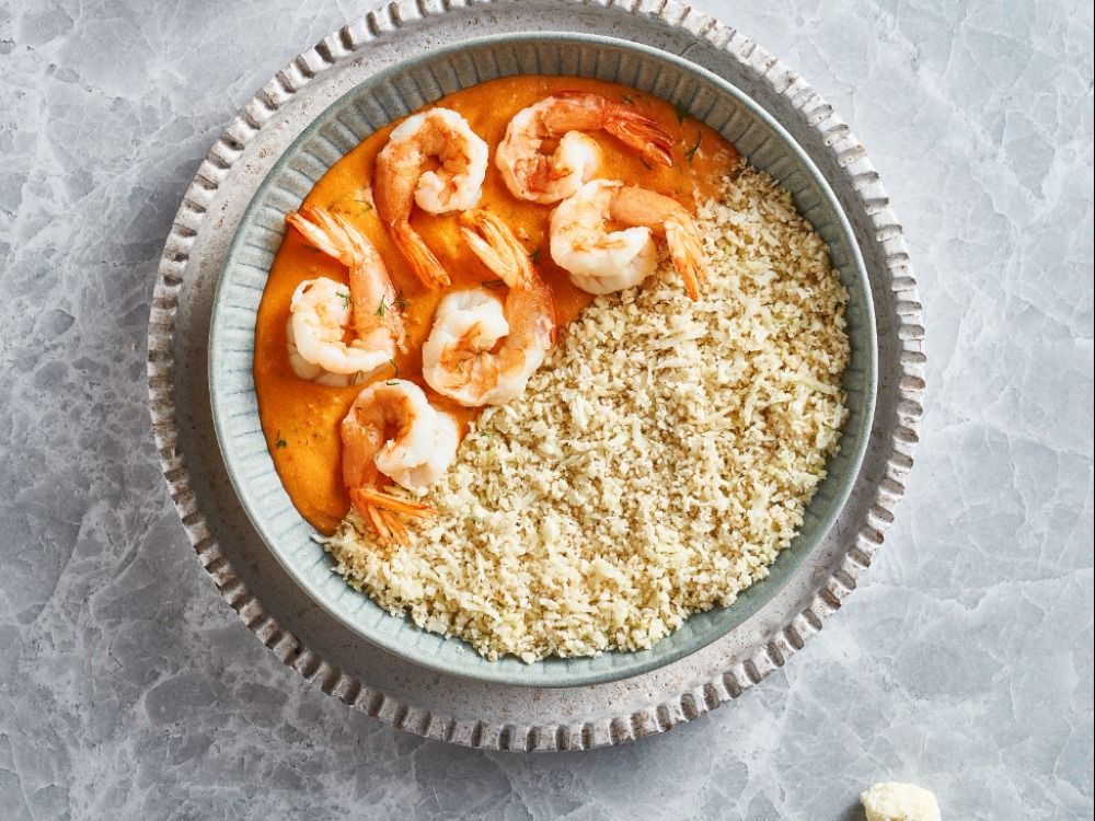 Keto shrimp Bowl