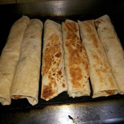 Syrian potatoes with mozzarella