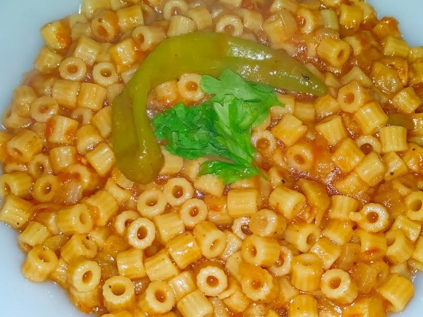Plain Mbakbaka Pasta