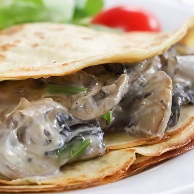 Mushroom Crepe