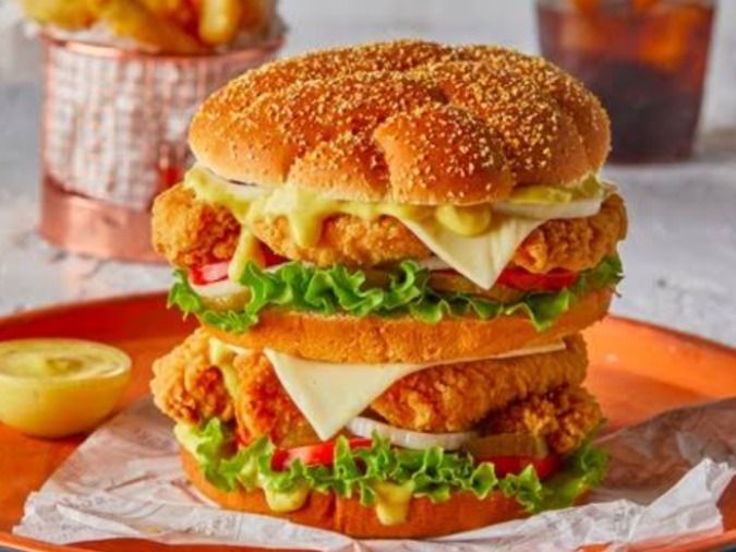 Chicken Dabl Burger ExstraJumbo