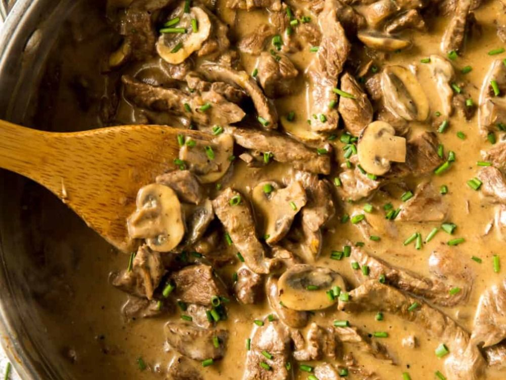 1/2 Kilo Beef Stroganoff