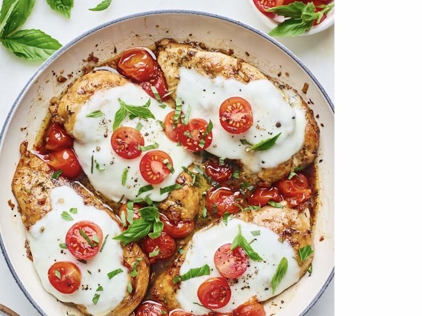 Fried Chicken Caprese