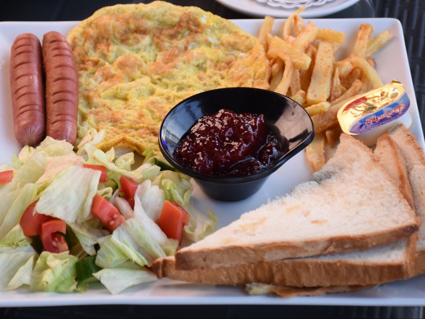 American breakfast
