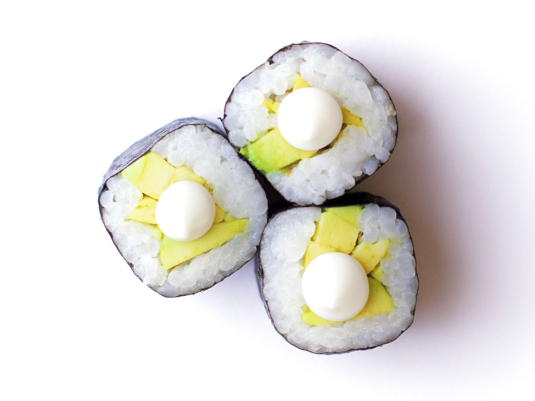 Avocado Truffle Hoso Maki 6 Pcs