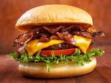 Bacon And Mushroom Beef Burger
