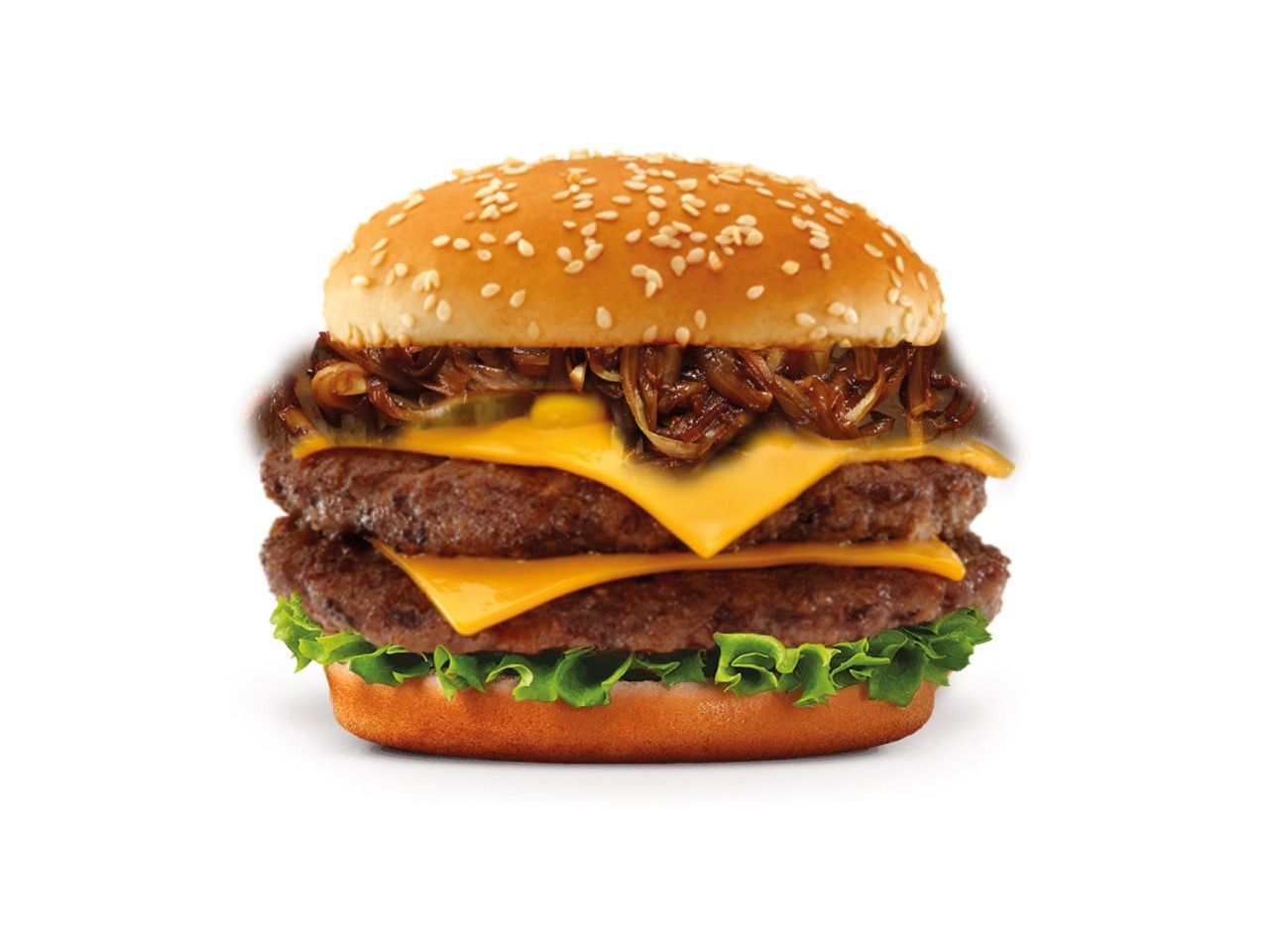 vulgar BBQ beef burger