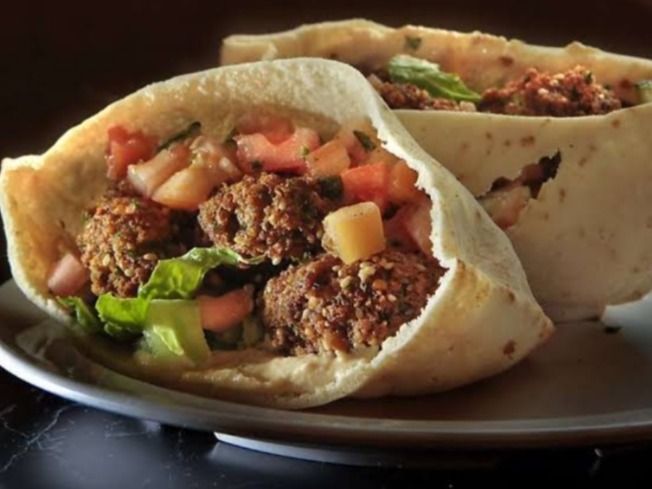 Fried Kofta Sandwich