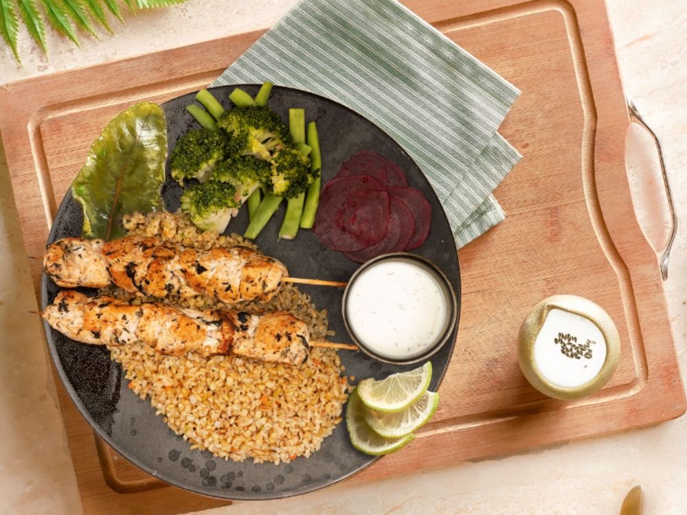 Chicken souvlaki