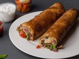 mix meat pizza roll