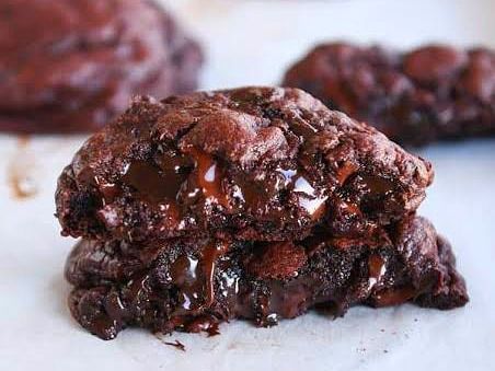 Double Chocolate Cookies
