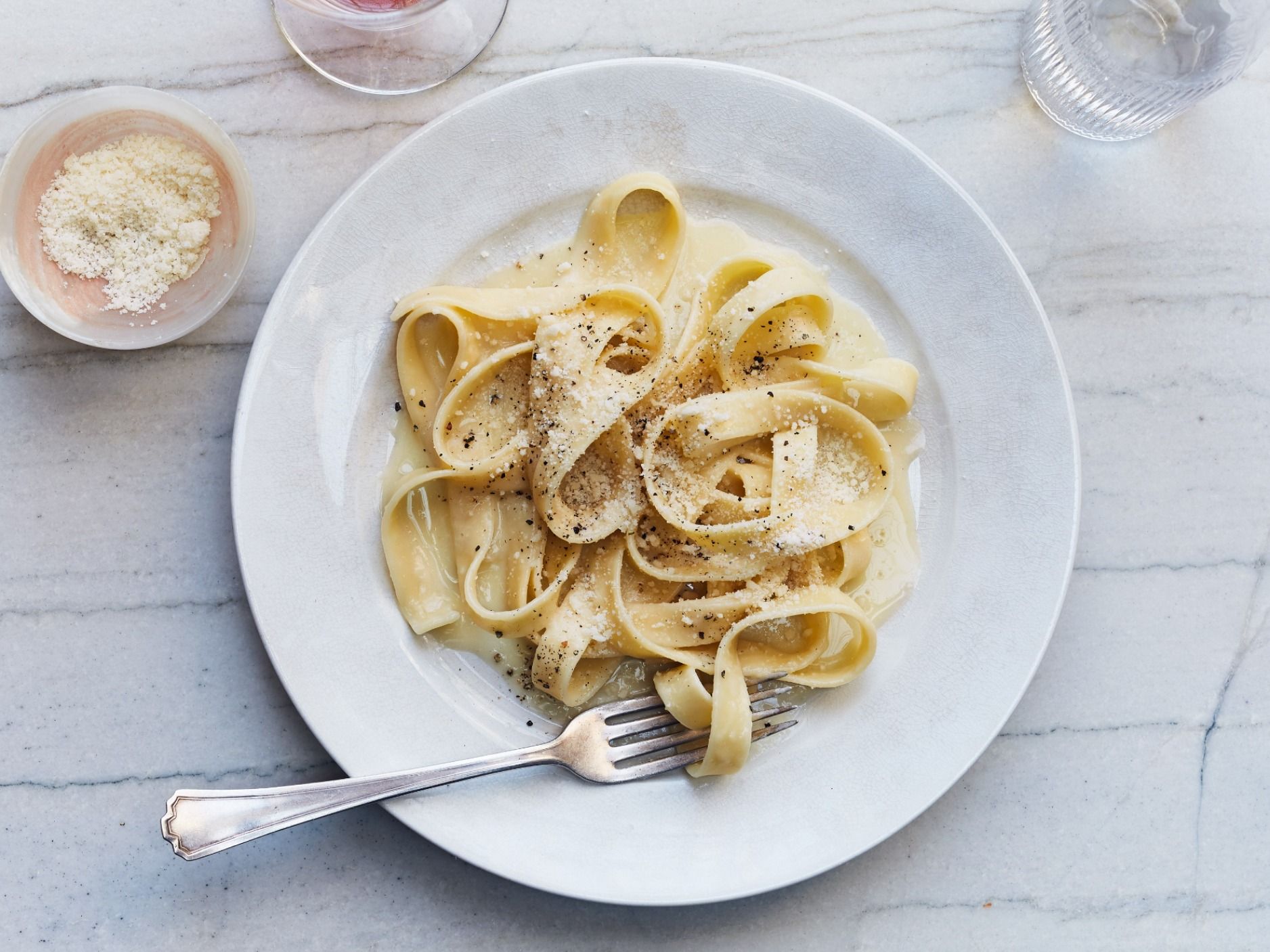 Creamy Pasta Mix Grill