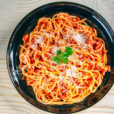 Tomato Pasta Mix Grill