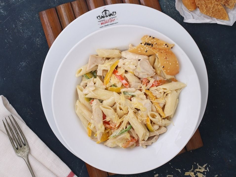 Penne White Sauce Pasta