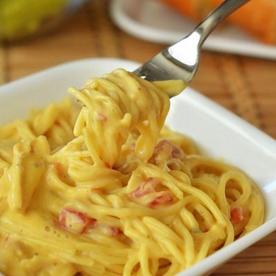Cheesy Pasta Beef Bacon
