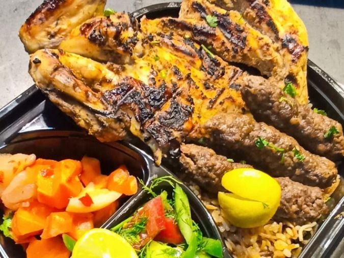 Quarter Charcoal Grilled Chicken