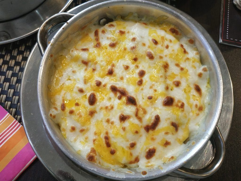 Chicken Zinger Penne With Melted Cheese And Mozzarella Casserole