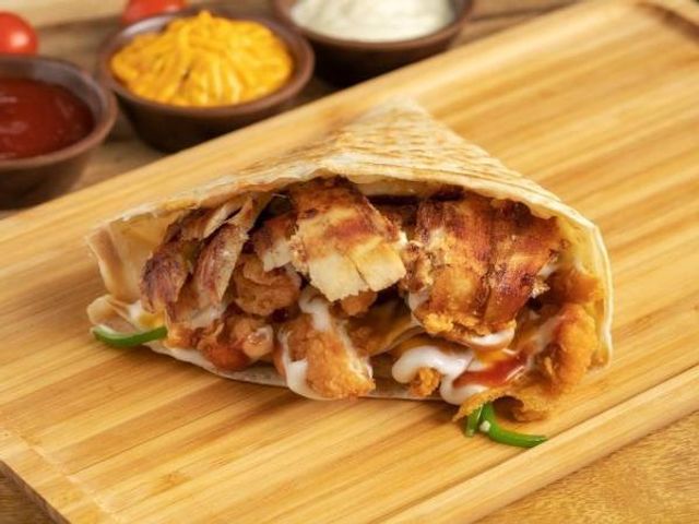 Chicken Shawerma Crepe