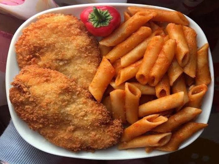 Pane With Pasta Meal