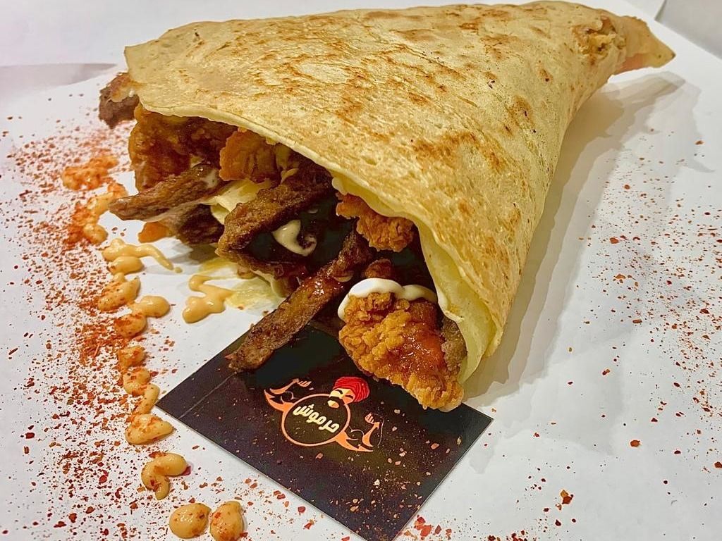 Crispy And Burger Crepe
