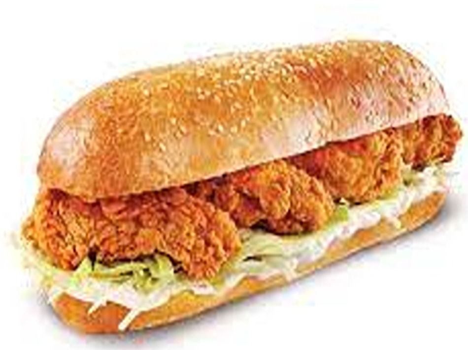 Chicken Strips Salami Sandwich